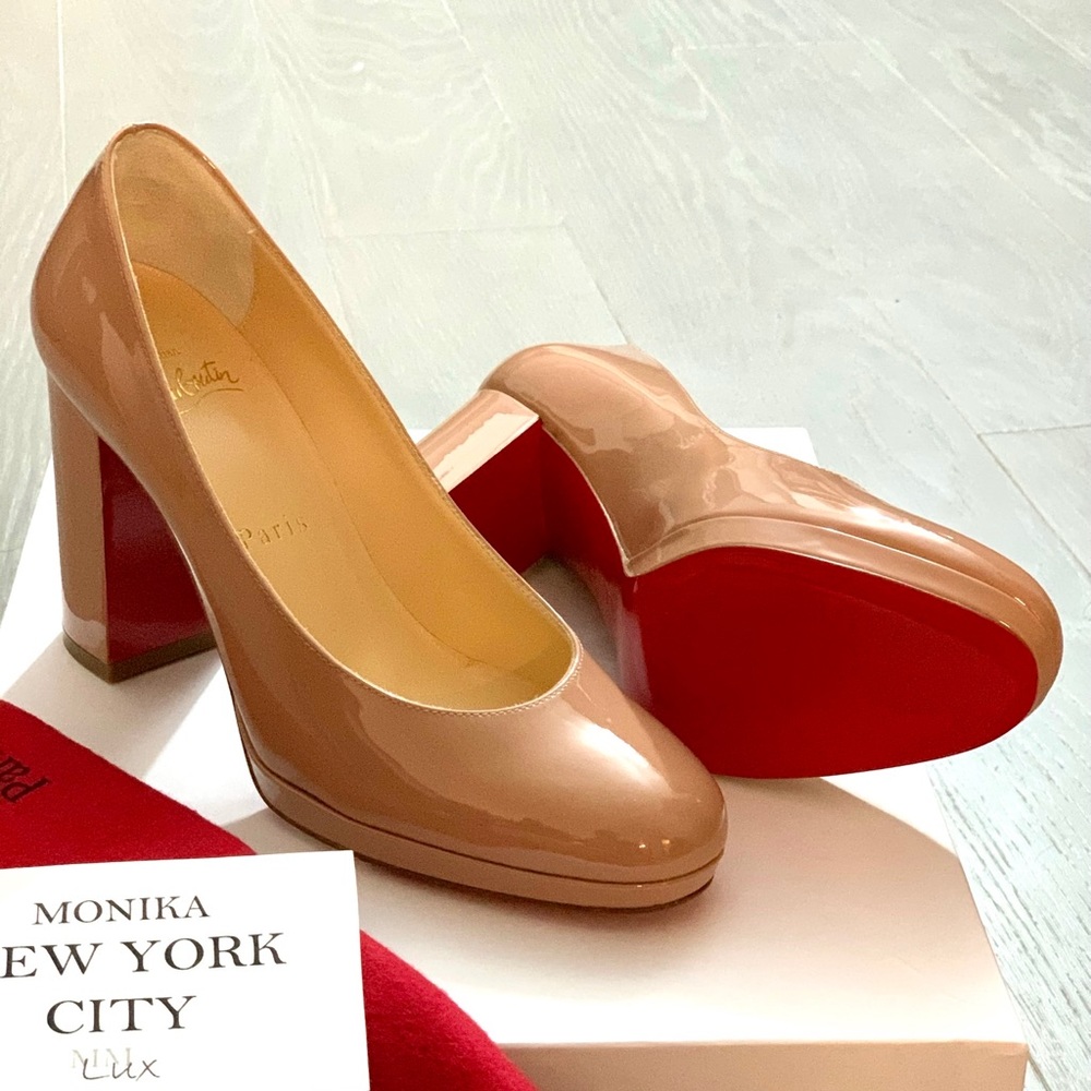 NIB Authentic Christian Louboutin Kabetts 100 35.5